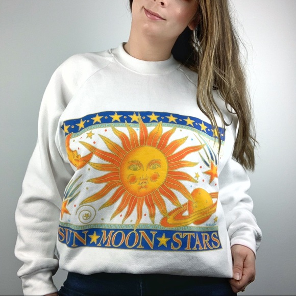 Stars Graphic Sweatshirt 